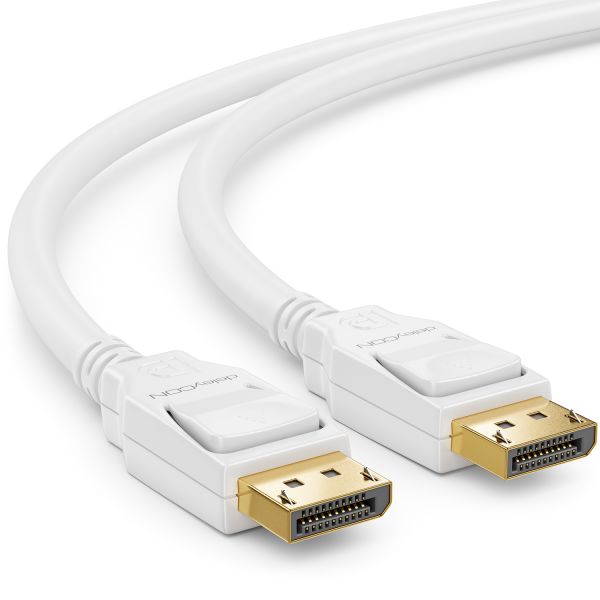 deleyCON 2m DisplayPort 8K Kabel 1.4 1080P 4K 8K UHD HBR3 HDR10 DSC bis 240hz