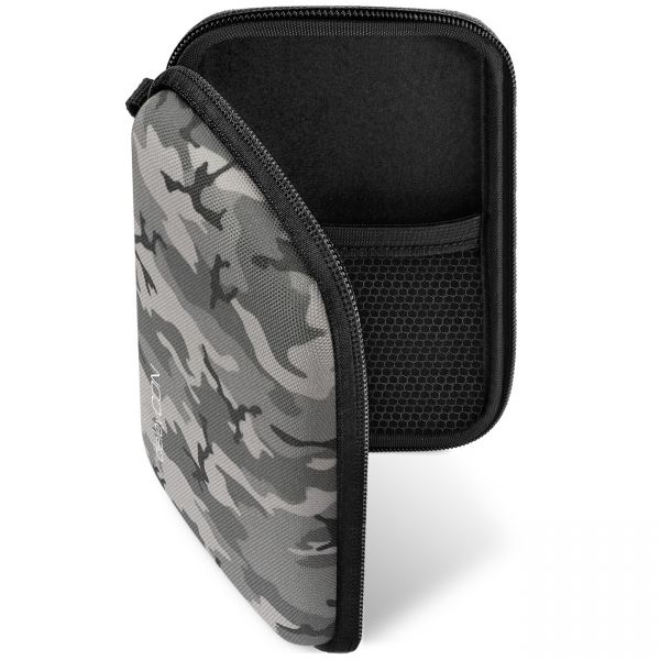 deleyCON Navitasche Navi Case für Navigationsgeräte bis 5" Zoll - Schwarz Camouflage