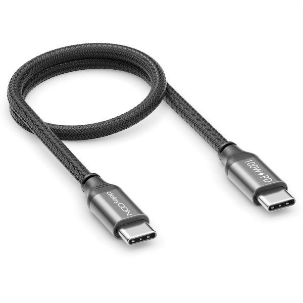 0,30m USB C Kabel Ladekabel PD3.0 100W Schnellladekabel USB-C auf USB-C