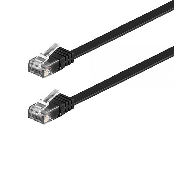 7,5m CAT 6 Patchkabel Netzwerkkabel Flachkabel Ethernet LAN DSL Flach Kabel
