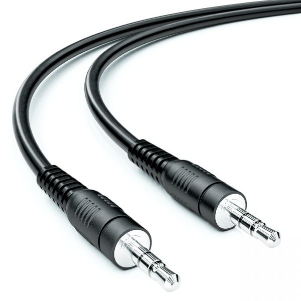 0,25m 3,5mm Stereo Klinken Kabel Audio Klinke AUX Kabel Stecker für PC MP3 Auto