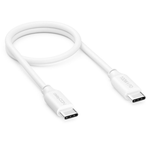 0,30m USB C Kabel Ladekabel PD3.0 100W Schnellladekabel USB-C zu USB-C Handy