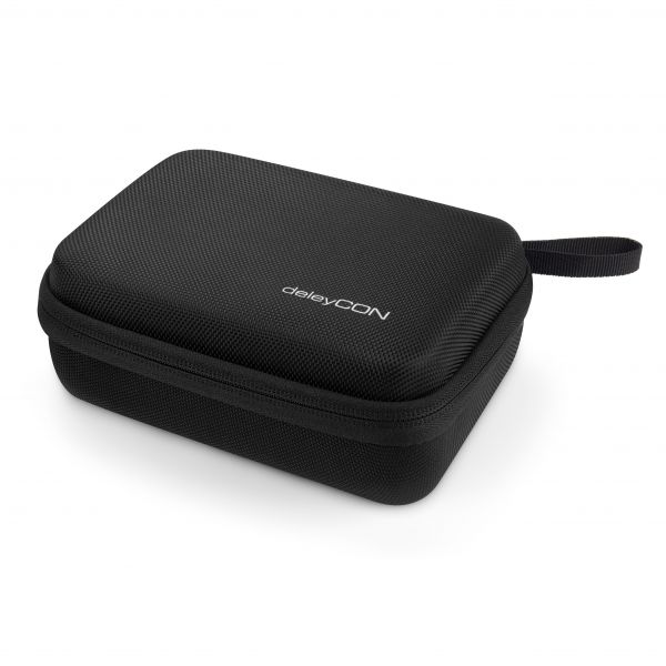 deleyCON Hardcase für GoPro &amp; Zubehör HERO 11 HERO 10 9 8 7 Gr. M - Schwarz