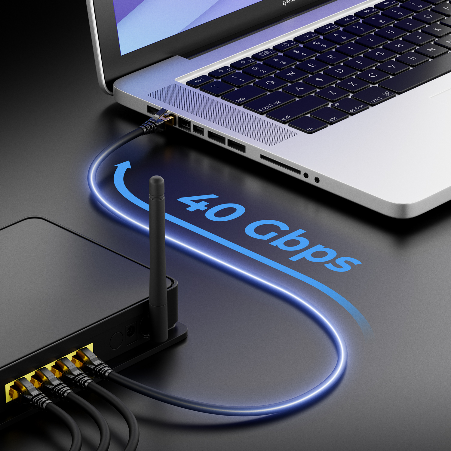 Cat.8.1 Patchkabel LAN Kabel RJ45 schwarz günstig online kaufen Cat.8.1 Patchkabel LAN Kabel RJ45 schwarz günstig online kaufen