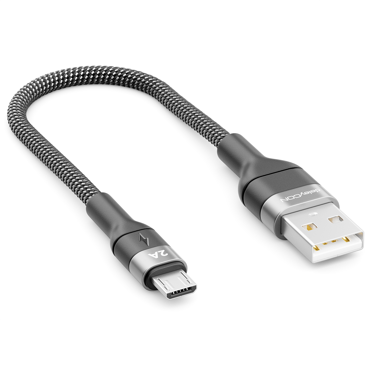 KabelDirekt – USB A 3.0 verlengkabel – 1m – (stekker A op bus A, geschikt voor alle USB A aansluitpunten, zwart/space grey
