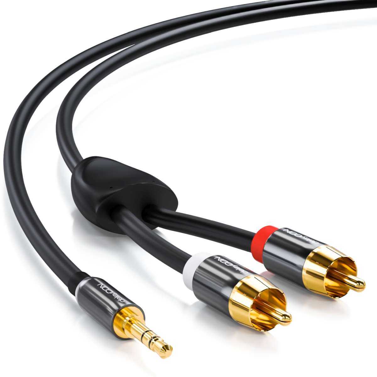 3,5 Mm Klinke Auf 2x Cinch Adapter Stereo RCA Audio Adapter Klinke Cinch Adapter Klinken Buchse 3,5 Mm Auf 2x Cinch Stecker Adapter Für Lautsprecher Verstärker