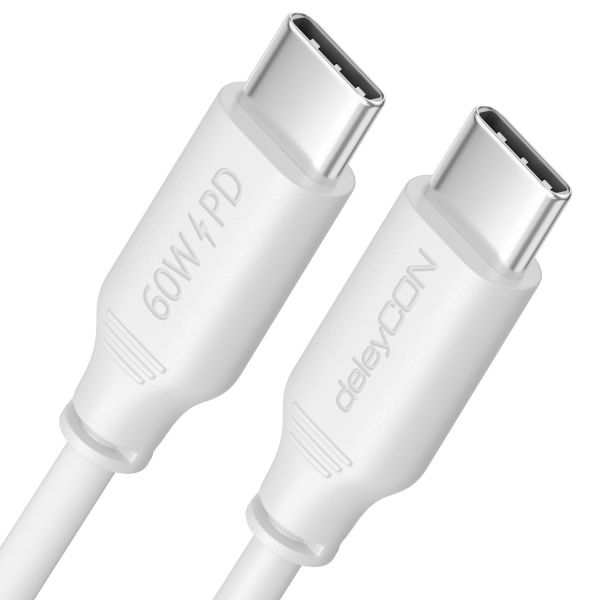 0,5m USB C Kabel Ladekabel PD3.0 60W Schnellladekabel USB-C zu USB-C Handy