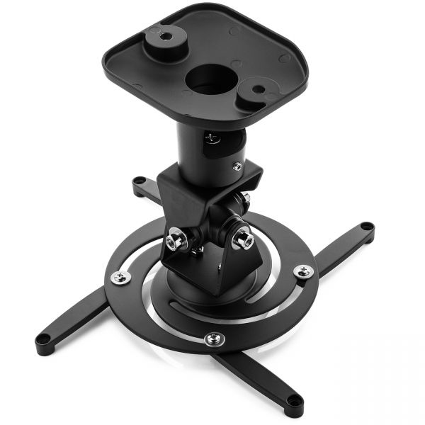 deleyCON Universal Beamerhalterung/Deckenhalterung Neigbar/Schwenkbar - bis 15Kg
