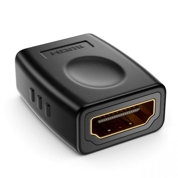 deleyCON HDMI Adapter Kupplung Verbinder Typ A 4K UHD 3D Full HD 1080p HDR ARC
