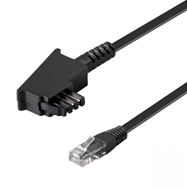 6m Telefon Kabel DSL Kabel TAE F Stecker auf RJ45 Stecker DSL VDSL Router Kabel